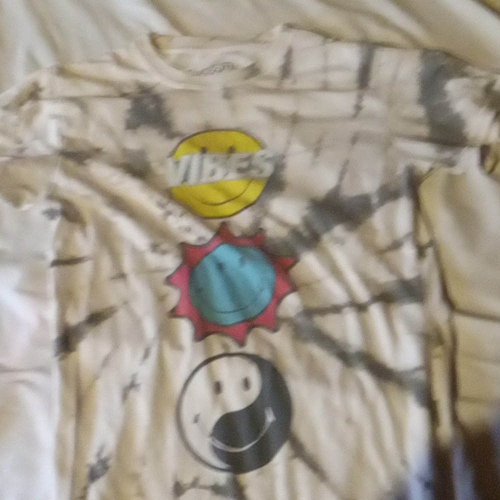 Fresh laundry tee-shirt small 2 color tiedyed